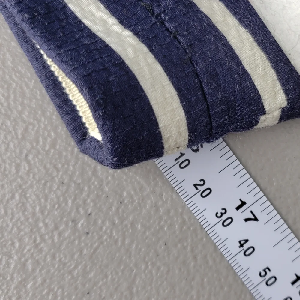 J Crew Gradient Stripe Pencil Skirt 8 Colorblock Textured Nautical Yatch Preppy